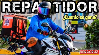 ¿CUANTO GANE TRABAJANDO 12 HORAS DE REPARTIDOR EN VERACRUZ 🤑🤑  Uber eats y rappi  GeoTravel Mx [upl. by Aivirt]