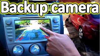 How to Install a BACKUP CAMERA in Your Car  Do It Yourself guide [upl. by Burkley275]