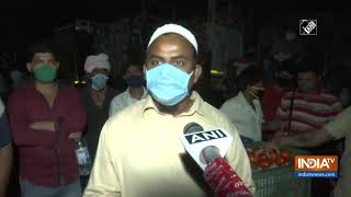 Mumbais BandraKurla complex converts into wholesale market for vegetables amid lockdown [upl. by Mahala373]