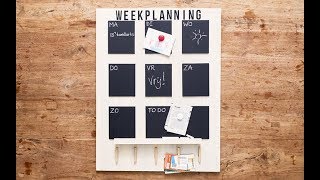 We gaan onze eigen weekplanner maken [upl. by Lunn600]