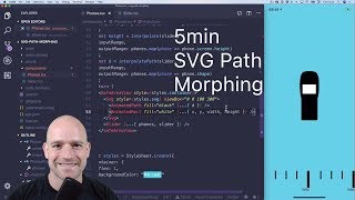 The 5minute React Native SVG Path Morphing [upl. by Kcajyllib845]