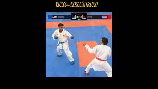 Malaysia VS Thailand  Karate team kumite  Asean University Games 2024 shorts karate asean 2024 [upl. by Abdel702]