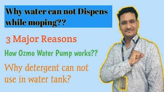 Reasons why water can not dispense while mopping [upl. by Ecurb]