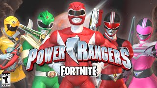 Fortnite  Power Rangers  Announcement Trailer [upl. by Mccowyn837]