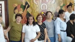 Picture taking after the talk of Fr Lyndon Balubar [upl. by Daggett]