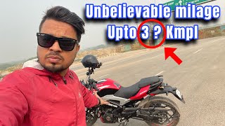 Bajaj Dominar 250 Mileage Test 2023  Shocking Result  Itna jyada milageDominar 250 OBD Milage bs6 [upl. by Sigsmond]