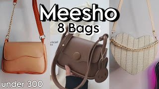 MEESHO AFFORDABLE BAG HAUL  sling bag haul under 200  Meesho sling bag haul  trendy bag [upl. by Amathiste365]