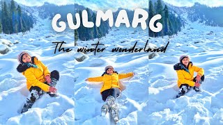 Gulmarg Kashmir in January  The Winter Wonderland  Gulmarg Gondola Ride [upl. by Elah]