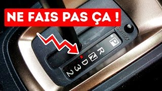 Sept Trucs à ne Jamais Faire Avec Une Voiture à Boîte Automatique [upl. by Ecinert]