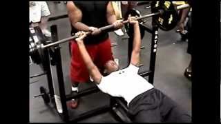 YELLOW JACKET BENCH MAX STRENGTH TESTING 2009 [upl. by Longan937]