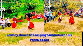 Lakhey Dance Of Lamjung Sundarbazar02 Parewadada [upl. by Rangel142]