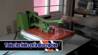 Plancha Sublimacion Moritzu Industrial Mzx 38D Unboxing [upl. by Suzetta]