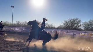 Kari Hepper Rodeo Highlights [upl. by Lleira]