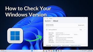 How to Check Your Windows Version [upl. by Yalcrab394]