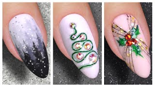 Nail Art Designs 2021  New Christmas Nails Art [upl. by Jacquette]