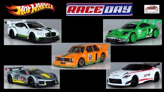 Hot Wheels 2024 Race Day Mix  BMW Bentley Porsche Corvette Nissan Z [upl. by Crist544]