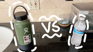 Hydro Flask VS Water Bottle Comparison [upl. by Ebsen]