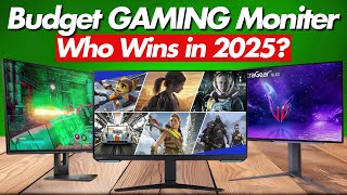 Best Budget Gaming Monitors 2025  Who is The New 1 [upl. by Schou283]