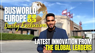 Busworld Daily Exclusives  Day 1  Whats News at Busworld Europe 2023 [upl. by Trebleht511]