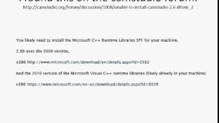 Cant run CamStudio on PC windows 7  MSVCR100dll is missing or MFC100dll [upl. by Adnovoj]