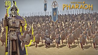 Total War Pharaoh  HITTITE VS RAMESSES  Massive Battle Gameplay [upl. by Collie358]