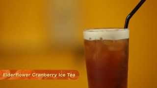 How To Make Elderflower Cranberry Iced Tea [upl. by Mall]