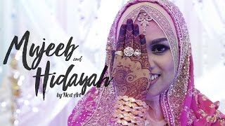 MALAYSIA INDIAN MUSLIM WEDDING  Mujeeb  Hidayah by NEXT ART [upl. by Yonah904]