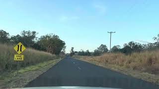 Daddy drives 17 Tinaroo Creek Road  back to Mareeba [upl. by Las]