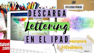 Cómo usar fuentes de Dafont en el IPad iPhone o tablet [upl. by Adlai]