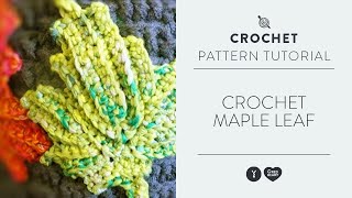 Crochet Maple Leaf [upl. by Hecklau]