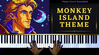 Monkey Island Theme Extended Piano [upl. by Leibrag]