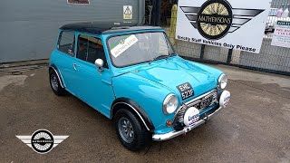 1968 AUSTIN MINI  MATHEWSONS CLASSIC CARS  AUCTION 16 17 amp 18 OCTOBER 2024 [upl. by Slaughter]