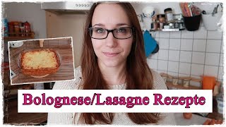 BologneseLasagne Rezepte  Katrin [upl. by Nnylyam]