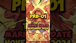 PRB01 Top 10 most expensive cards after release weekend November 2024  onepiece [upl. by Naaitsirhc847]