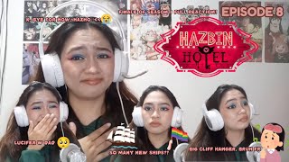 HAZBIN HOTEL EPISODE 8 REACTION【 DISE REACTS 】 [upl. by Imerej]