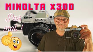 Minolta X300 un reflex argentique pour tous [upl. by Aihselef]