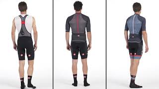 Castelli  Free Aero 4 Bib Shorts  Wiggle [upl. by Leahcimauhsoj]