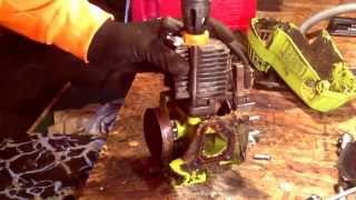 How to diagnose scored Piston and rings on a chainsaw [upl. by Johnson]