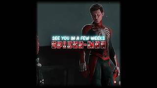 quotNew Yorks ONLY SpiderManquot SpiderMan Miles Morales Edit  Wham  Last Christmas slowed  reverb [upl. by Etakyram]