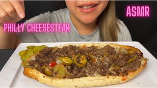 Philly Cheesesteak ASMR MUKBANG EATING Show [upl. by Schreiber]