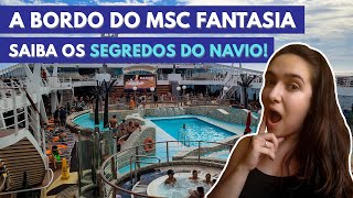 COMO É UM NAVIO DE CRUZEIRO POR DENTRO  Conheça o MSC Fantasia em um Tour Completo pelo Navio [upl. by Nitsrek]