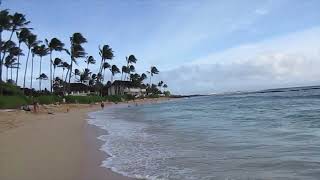 Kiahuna Plantation Live Outrigger amp Castle Resort Poipu BEST SANDY BEACH Southshore Kauai [upl. by Aleirbag]