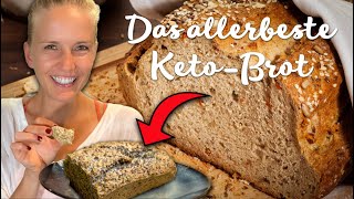 Das ALLERBESTE KetoBrot der Welt [upl. by Peppel566]