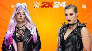 🔴WWE Alexa Bliss vs Rhea Ripley 2k24 Highlight shortsvideo shortsfeed livestream shortslive [upl. by Daniala]