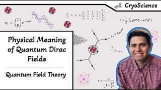 Quantum Field Theory  Quantized Dirac Field Physical Meaning [upl. by Demy]