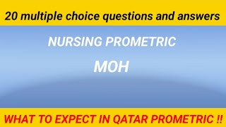 WHAT TO EXPECT IN QATAR PROMETRIC 2022  Nursing Prometric Questions and Answers [upl. by Oric]