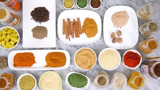 All You Need to Know About FOOD SPICES amp HERBS  SPICES EVERY COOK SHOULD HAVE  ZEELICIOUS FOODS [upl. by Ayatnahs]