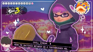 ✨🌊 Showing LOVE To Brushing your Teeth And Maybe a few other things ahaha  Splatoon 3 👚🎒😍💝✨ [upl. by Patman]