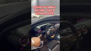 Localisation calculateur Adbleu Mercedes classe A  w 177 [upl. by Nayrda]