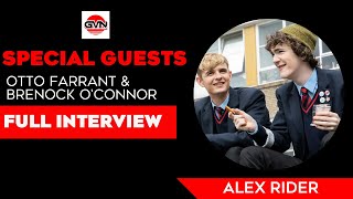 Exclusive Interview with Otto Farrant and Brenock OConnor  Alex Rider Season 3 [upl. by Soirtemed620]